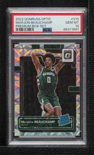 2022-23 Donruss Optic Premium Box Set Prizm MarJon Beauchamp PSA 10 GEM MT 02u0