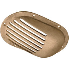 PERKO #66-DP2-PLB  5 X 3-1 4 SCOOP STRAINER BRONZE