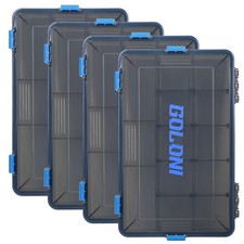 3600 Tackle Box Waterproof,Fishing Gifts for Men,Plastic Organizer Box with A...