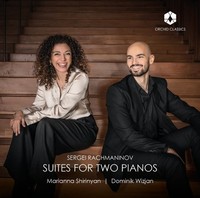 Audio Cd - Sergei Rachmaninov - Suites For Two - Orchid Classics -D- Neu