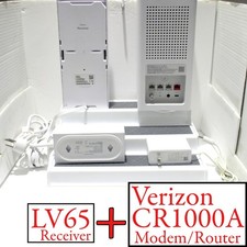Verizon CR1000A Router  LV65 Receiver  Power Adapters  All Cords - Tested