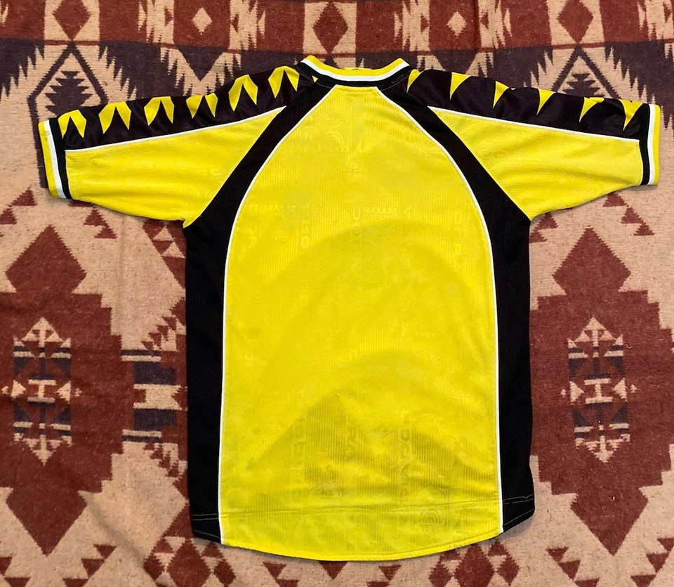 Vintage FC BEITAR Jerusalem Diadora Y2K Home Jersey Kit Israel Men’s Sz Small - Image 2 of 4