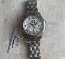 Orologio da polso uomo SEIKO Premier Kinetic Perpetual 7D48-0AA0 per riparazione o ricambi