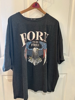 Vintage Freed Tour T-Shirt - Retro Eagle July 4th Tee ~ SZ 2XL