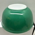 Pyrex Primary Colors Green Mixing Bowl #403 2.5 Quart Vintage Medium Nesting