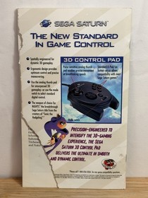 Nights Into Dreams (Sega Saturn, 1996) Game, Manual + Sampler Included