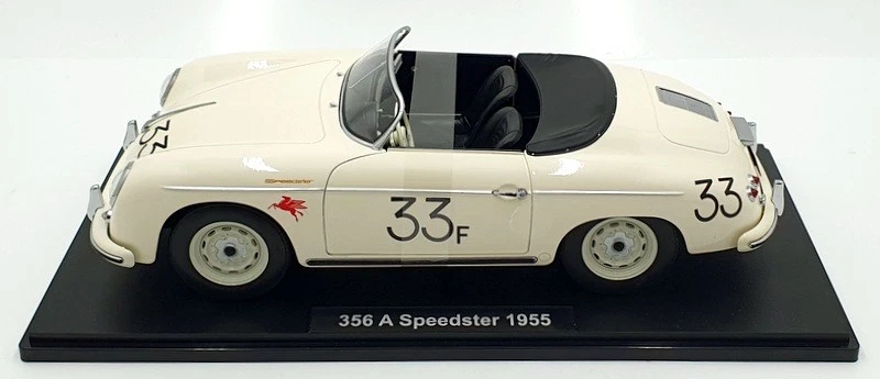 KK Scale 1/12 Scale KKDC120096 - 1955 Porsche 356 A Speedster - #33 Cream White - Image 4 of 4