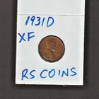 1931 D  XF  LINCOLN  CENT ~ TOUGH to get HI GRADE **EXTRA FINE** #44R free ship