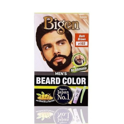 Bigen Mens Beard Colour, 40g - Dark Brown 103