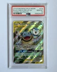 Blastoise & Piplup GX #215/236 - 2019 Pokemon Sun & Moon - Cosmic Eclipse PSA 10