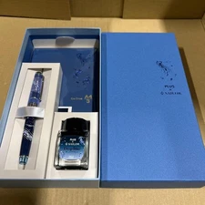 Sailor Ca.Crea Pro Gear Slim Jellyfish EF Fountain Pen Premium Cross Ink Set New