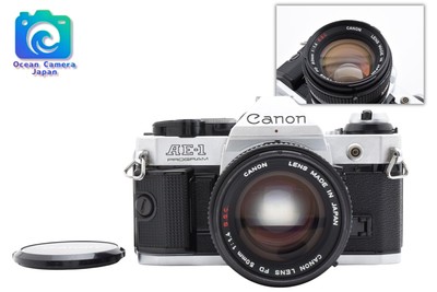 Canon AE-1 フィルムカメラ FD50mm F1.4付 シャッター確認済