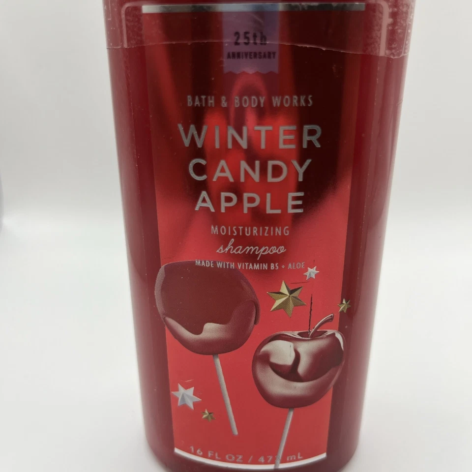 Set de champú y acondicionador para cabello Bath & Body Works Winter Candy Apple 16 oz cada uno Foto 3 de 4