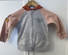 Harley Davidson Youth Zip Up Hoodie 2/3T