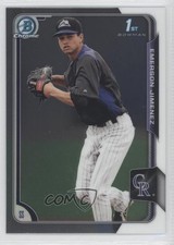 2015 Bowman Chrome Prospects Emerson Jimenez #BCP12 0w6