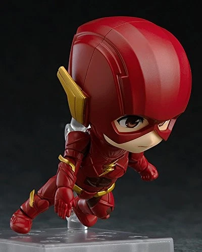 Figura de acción pintada de PVC sin escala Nendoroid Justice League Flash GoodSmile Foto 3 de 4