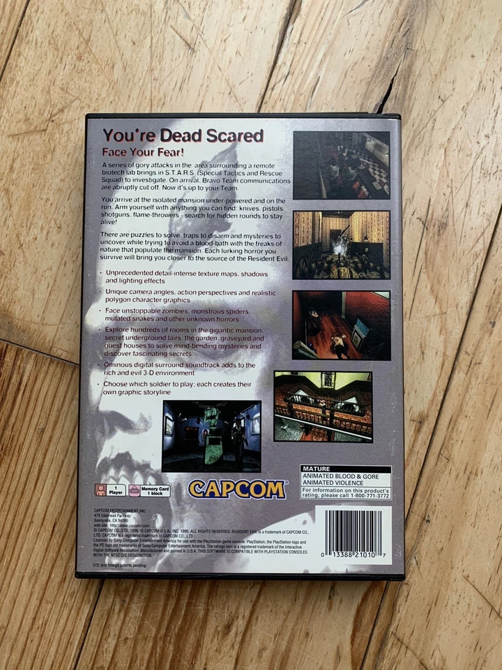 Resident Evil / PS1 / Long Box / NTSC - US / Playstation 1 / Sony / RARE - Bild 2 von 4