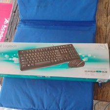 Logitech MK120 Wired USB Keyboard and Mouse, Black 920-002565 