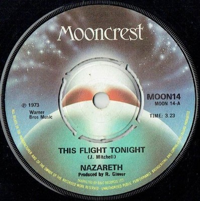 Nazareth - This Flight Tonight (7'') (Very Good Plus (VG+)) - 4062684163