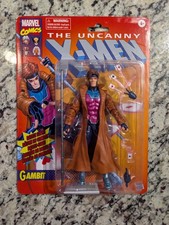Hasbro Marvel Legends Uncanny X-Men Gambit Retro Card Action Figure  NIB