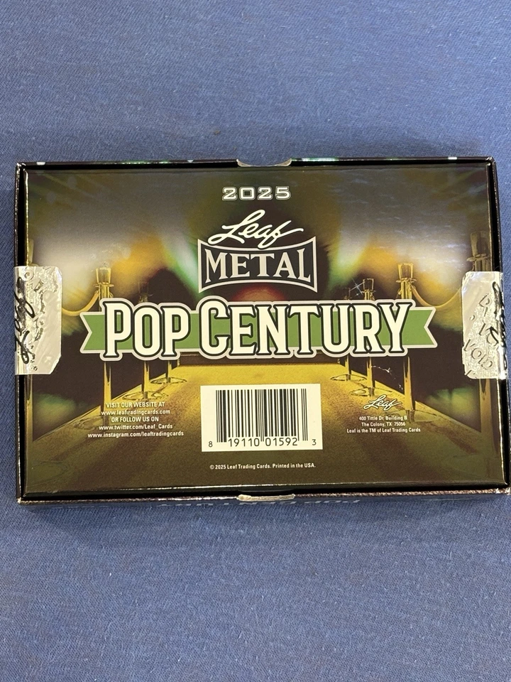 Leaf Metal Pop Century 2025 / 4 Autographs - Bild 2 von 3