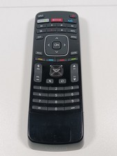 VIZIO XRT301 TV Remote Control w/ Qwerty Keyboard - Tested Works