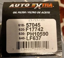 Auto Extra 618-57045 Engine oil filter