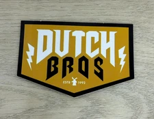 You Choose ONE Dutch Bros STICKER! coffee logo holiday cup windmill promo chill