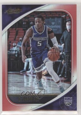 2020-21 Panini Absolute Memorabilia Red /199 De'Aaron Fox #85 4xw