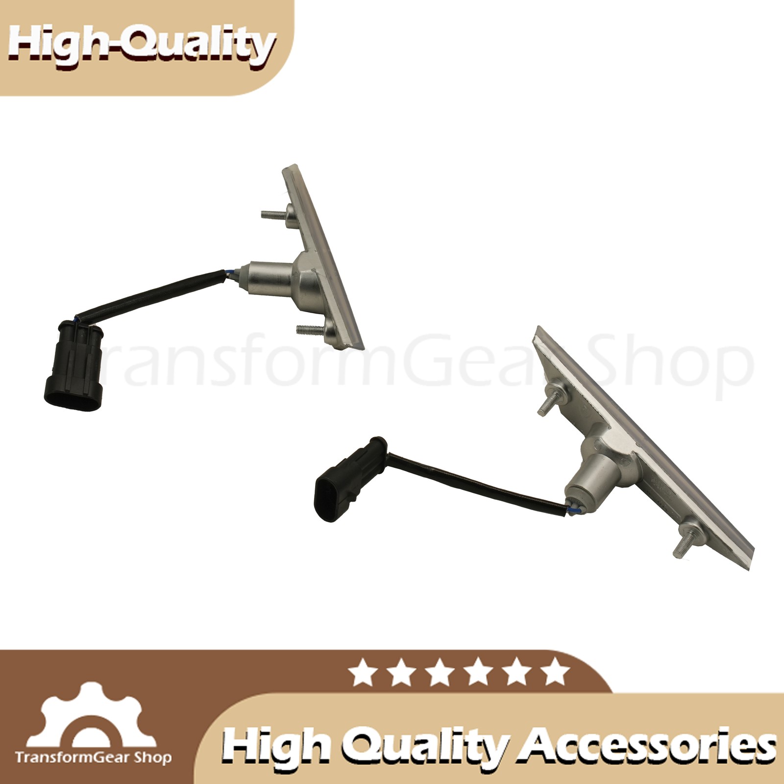 2PCS For Lamborghini Gallardo LP560-4 LP550-2 Front Bumper Side Marker Indicator