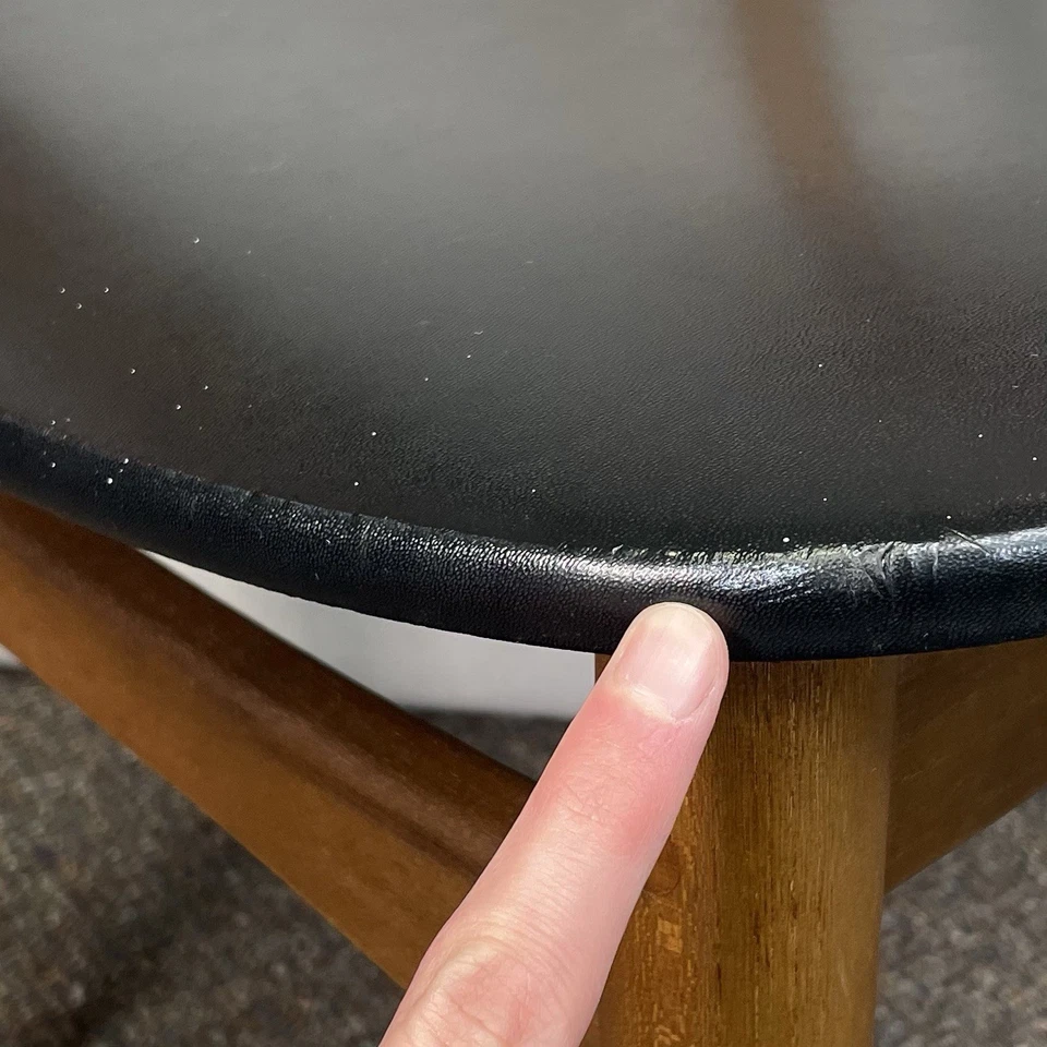 Silla de comedor vintage Lane Perception de Warren Church original mediados de siglo MCM Foto 4 de 4