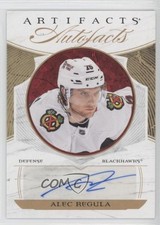 2022-23 Upper Deck Artifacts Auto Facts Alec Regula #AF-AR Auto 1e7g