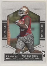 2010 Panini Classics Rookie 880/999 Anthony Dixon #105 0c4