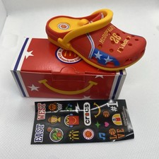 McDonald's 2026 All American Game Red Team Jersey Crocs Happy Meal Toy 1 in box