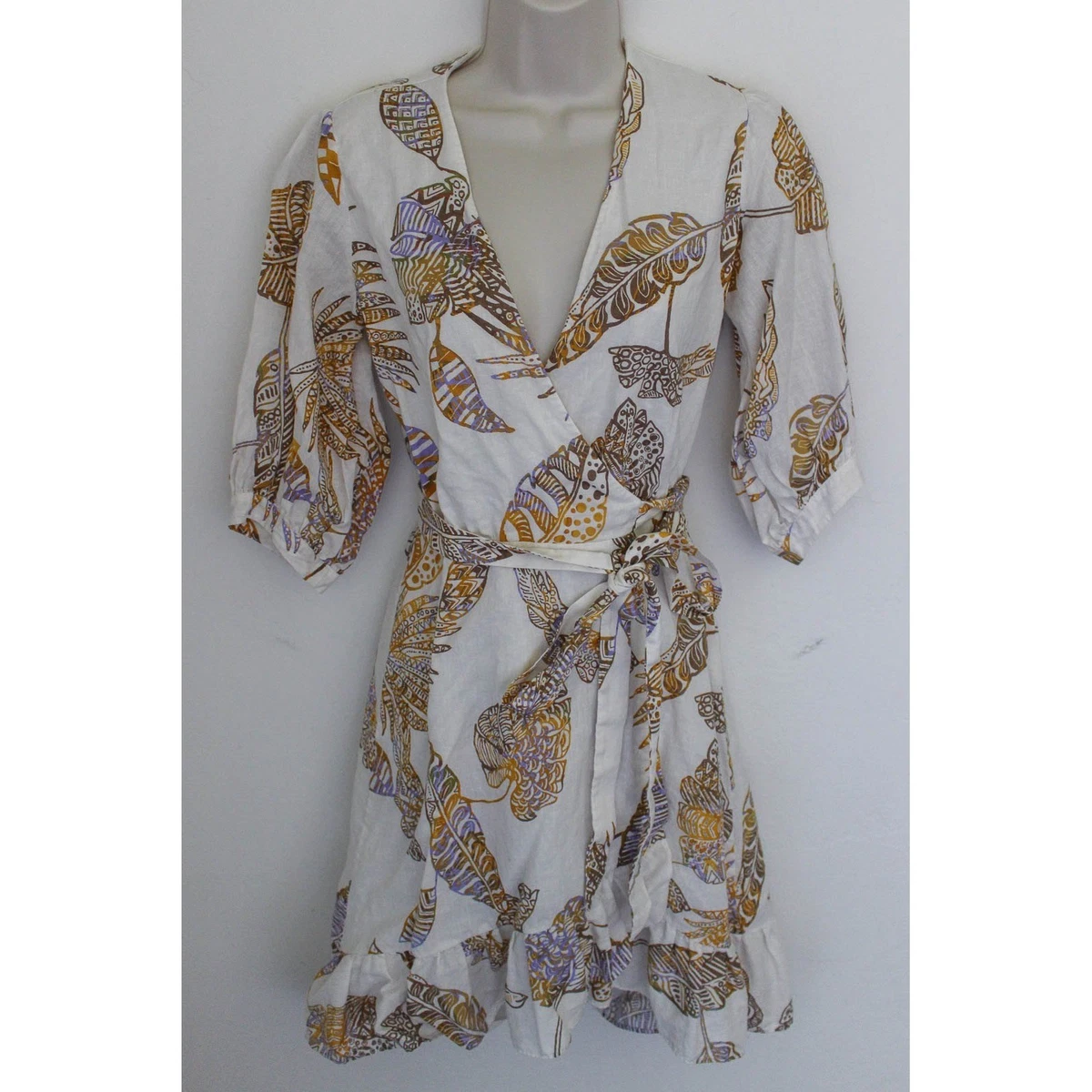 knee length dresses for ladies Womens Massimo Dutti white shirt dress size small main image 0