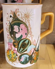 Universal Studios Hollywood Wicked Movie Glinda & Elphaba Coffee Mug New