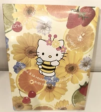 New Vintage Sanrio Hello Kitty Floral Bumble Bee 208 Photo Pockets Album 2003
