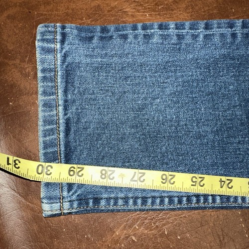 A.P.C. Jeans Unisex Blue Denim Button Fly Fitted Petit New Standard Sz 33 - Picture 4 of 7