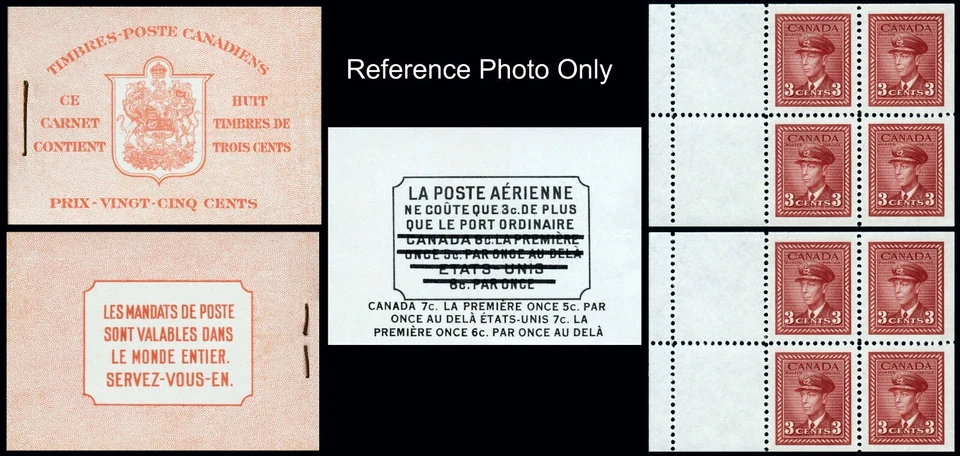 *DIFERENTES CUBIERTAS* Canadá# BK34d Jorge VI, FRANCÉS, TARIFA RECARGADA PG- CAT $225 Foto 3 de 4