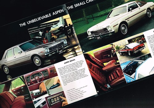 1977 Dodge ASPEN/CHARGER Daytona / ROYAL/MONACO/Station Wagon Brochure / Catalog - 第 4/7 張圖片