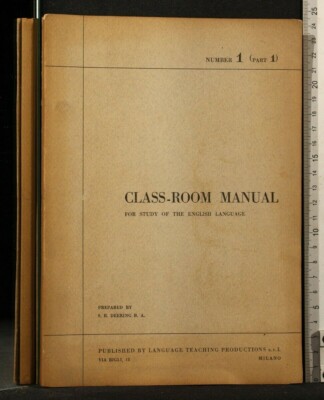 KLASSENZIMMER HANDBUCH. Nr.1 Teil 1. Hirsch. Sprachunterrichtsproduktionen.