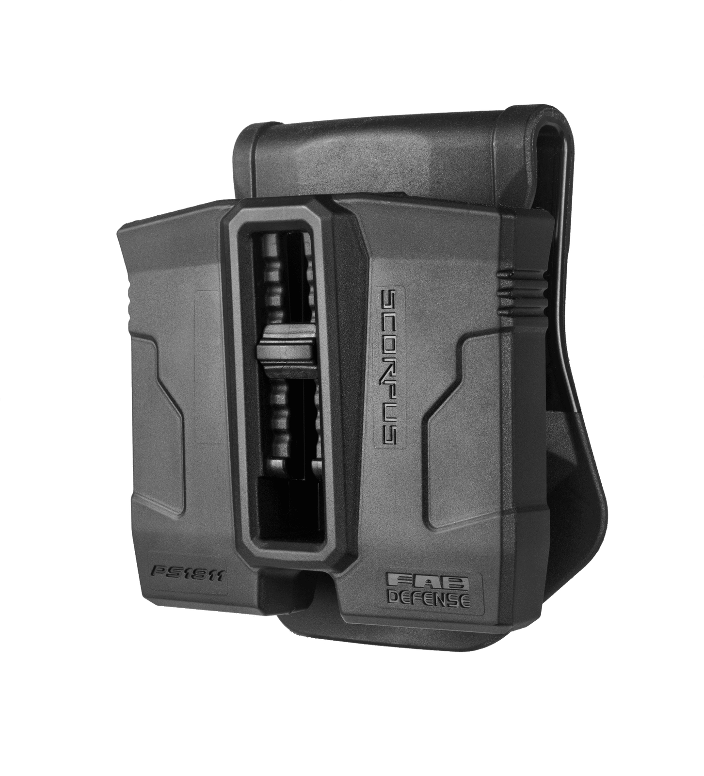 Scorpus Double Magazine Pouch for .45/10mm Single-Stack 1911 Steel : SC-PS1911B-image