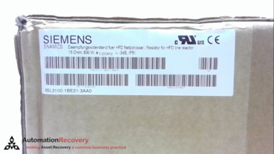 SIEMENS 6SL3100-1BE21-3AA0, SIMODRIVE, HFD PAKET WIDEBAND, 800 W, 16KW,  #244468
