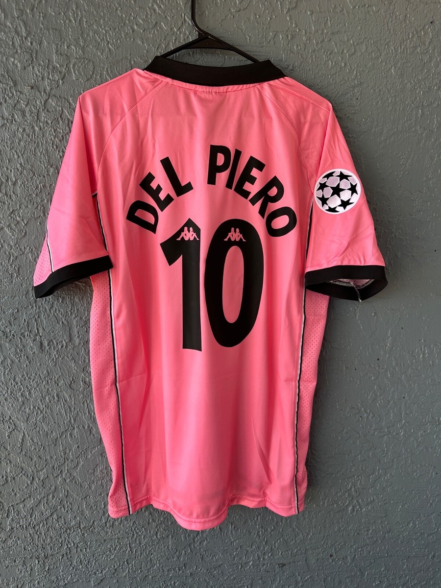 Juventus Del Piero Jersey Pink size M