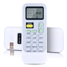 Wireless Remote Control For Air-Con Mini Split Air Conditioners /Celsius