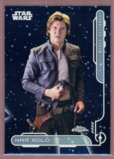 2024 Topps Chrome Star Wars Rebel Alliance RA3 Han Solo