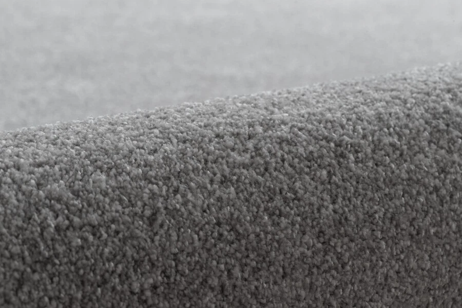 Lunga Durata Moderno Pavimento Tappeto 'Discretion' Argento Tutti Misure Beste - Immagine 4 di 4