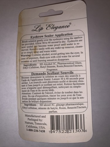 Elegancia labial sellador de cejas - Imagen 2 de 2