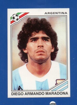 マラドーナ フィギュア(1986 メキシコ大会モデル) FIGURINA CALCIATORI PANINI MEXICO 86 MARADONA N.84