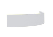 Kitchen Cabinet Curved Plinth Grey Gloss